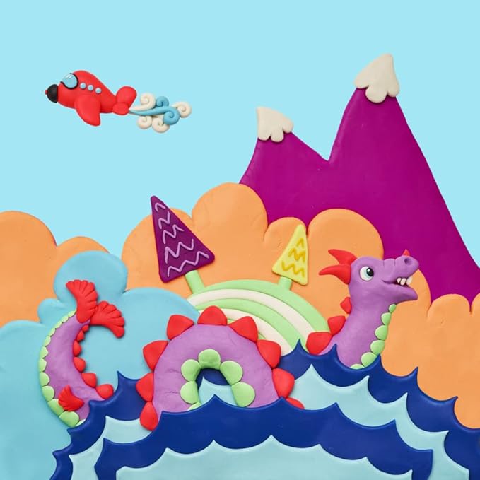 Play-Doh 36 Pack of Modeling Compound, Bulk Mega Pack of 3-Ounce Cans, Assorted Colours, Toys for Boys and Girls 2 Year Olds & Up, Arts and Craft Activities