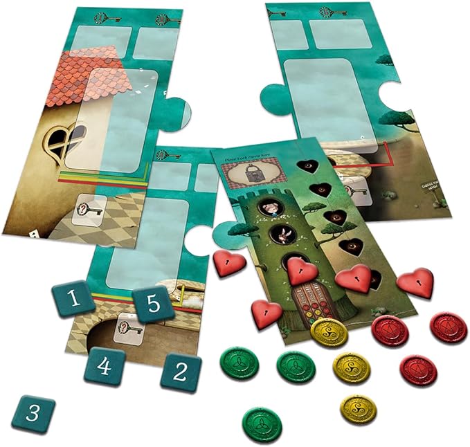 Alice in Wonderland Words | Game of Words and Imagination for The Whole Family | Engaging, Cooperative, and Creative | Ages 8+ | 2-6 Players | 15-45min Playtime