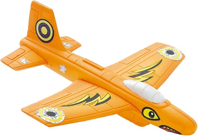 Creativity for Kids Stunt Squadron Craft Kit - Create 5 Foam Planes