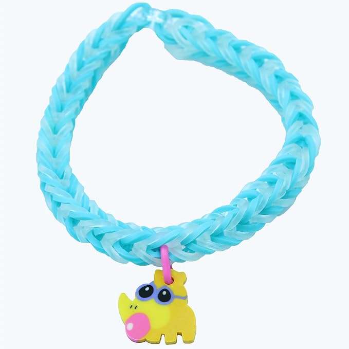Rainbow Loom® Loomi-Pals™ Mini Combo Set, Features 60 Cute Assorted Loomi-Pals Charms,1 Happy Loom, 2100 Colorful Bands All in a Carrying Case for Boys and Girls 7+