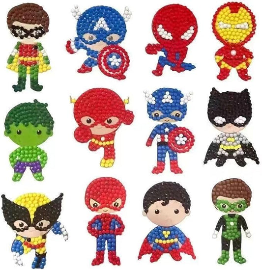 Diamond Painting Kits for Boys,Gem Stickers,Diamond Painting Crafts,Arts and Crafts for Boys Ages 4-6-8-10-12,Best Gifts Toys for Boys Birthday