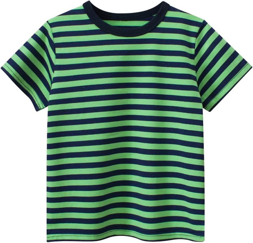 Boys' 4-Pack Excavator Short Sleeve Crewneck T-Shirts Top Tee Size 2-7 Years Toddler Boys' Value Pack Cotton T-Shirt