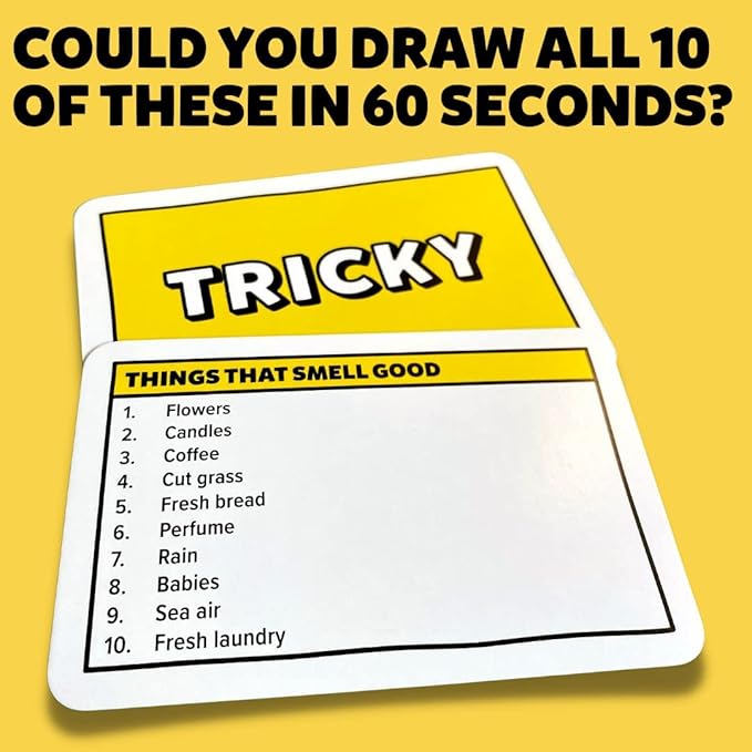 Six Second Scribbles: The frantically Fast and fantastically Fun Drawing Game | A Family Friendly Party Game for Children, Teens and Adults (Six Second Scribbles)