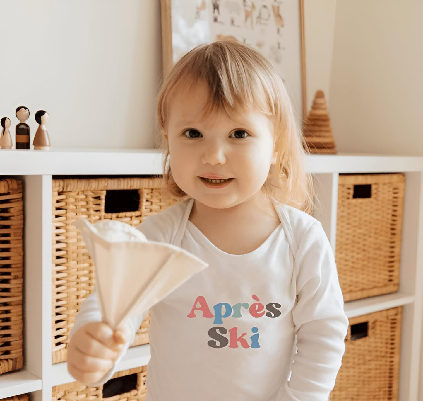 Finn + Emma Organic Cotton Graphic Baby Onesie - Gender Neutral Bodysuits for Babies 0-12 Months in Multiple Sizes and Styles