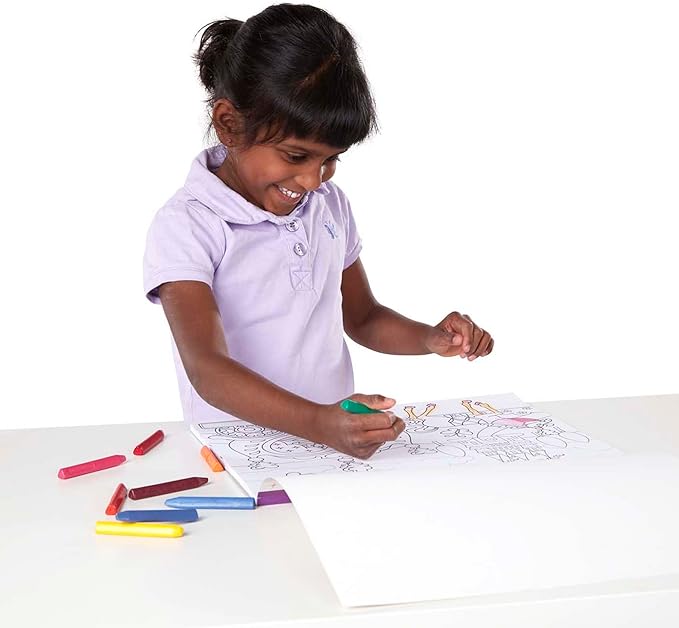 Melissa & Doug Sticker Collection and Coloring Pads Set: Princesses, Fairies, Animals, and More - FSC Certified