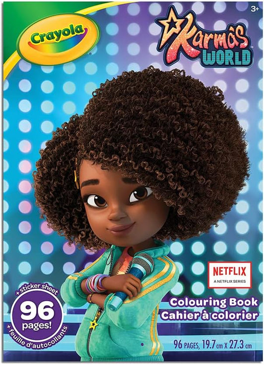 Crayola - Karma's World - Colouring Book - 96 Pages