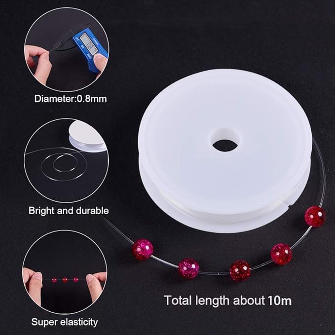 Bracelet Making Kit for Girls 4-6-7-12: Gift for 6 7 8 9 Year Old Girls Charm Jewelry Making Kit for Girls 4-6-10 Year Old, Loom Bracelet Kit Girl Necklace Making Craft Beads Kits for Kids Ages 4-8