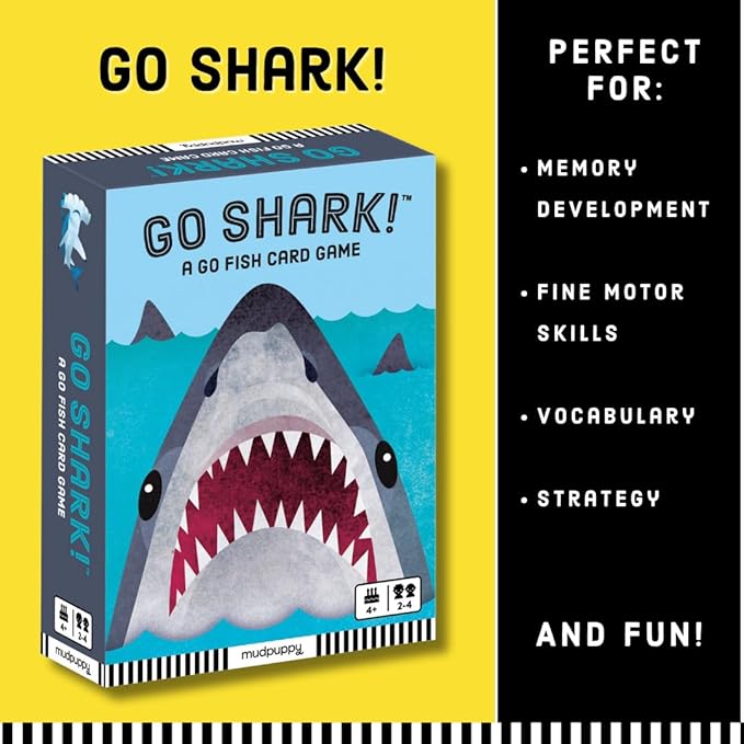 Mudpuppy Card Game Go Shark!
