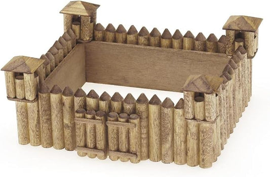 Darice 9181-23 Wooden Model, Fort Kit