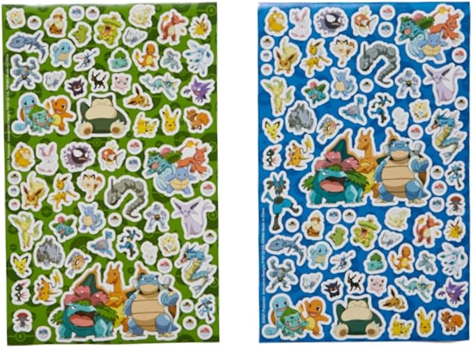 Innovative Designs Pokemon Kids Coloring Art and Sticker Set, 30 Pcs. & Craft Supplies with Pencil Case