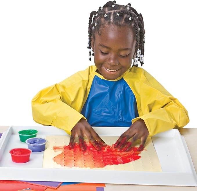 Roylco Sensory Paper, White, Model Number: SENSPAP6