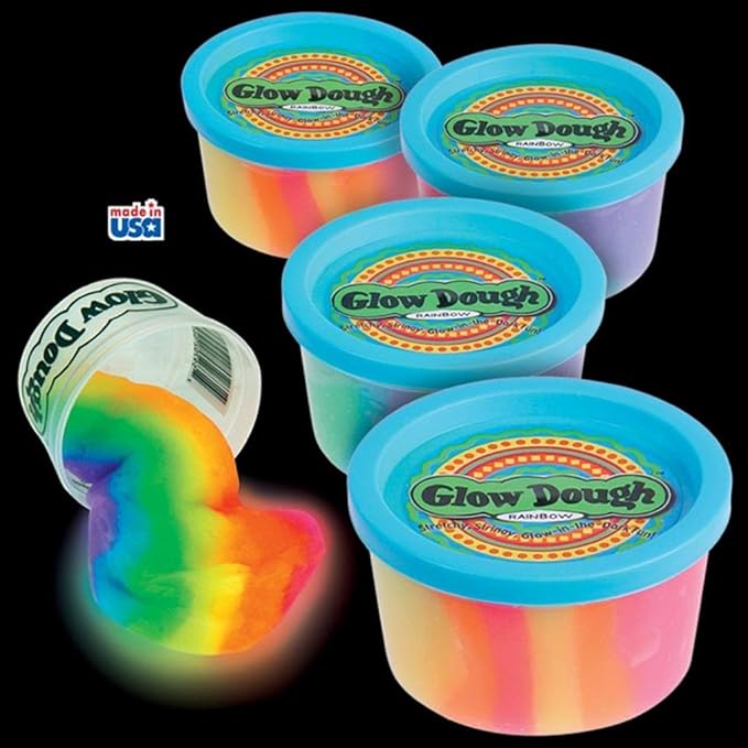 Toysmith Rainbow Glow Dough