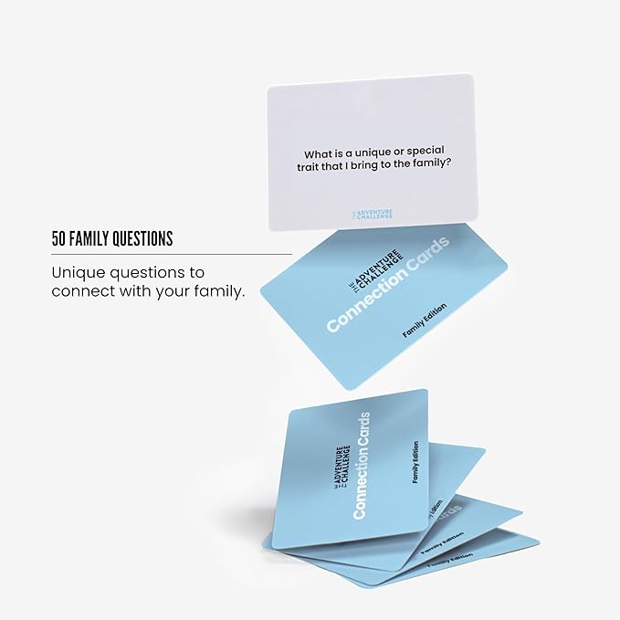The Adventure Challenge Connection Cards - Fun Family Game