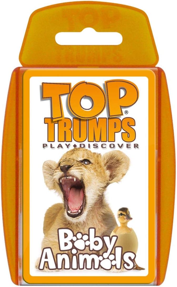 Baby Animals Top Trumps Card Game