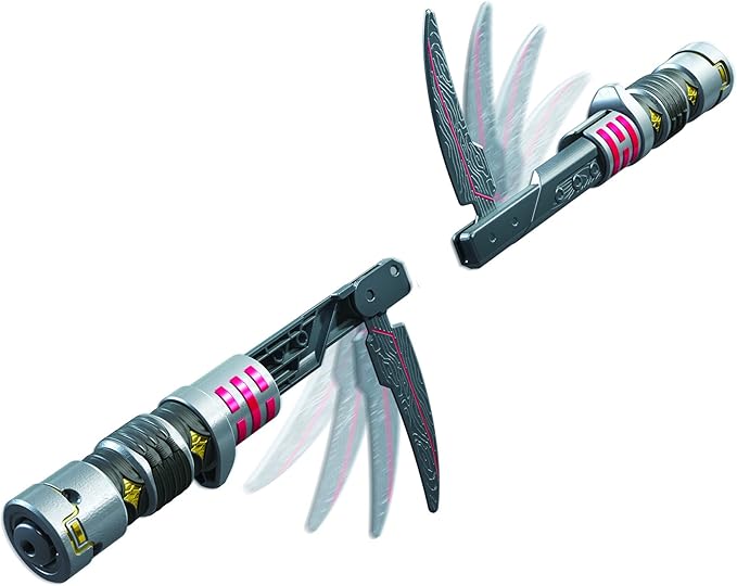 Snake Eyes: G.I. Joe Origins Ninja Strike Gear Ninja Strike Sickles with Snap Attack Action Feature, Roleplay Toys for Kids Ages 5 and Up