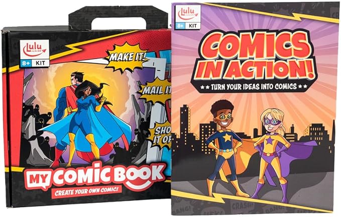 My Comic Book Making Kit, Multicolor, 6.75" x 10.25"