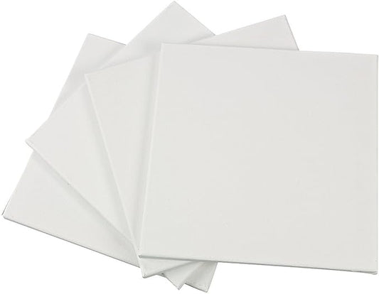 DIY Canvas Squares (Set of 4) Crafts for Kids and Fun Home Activities