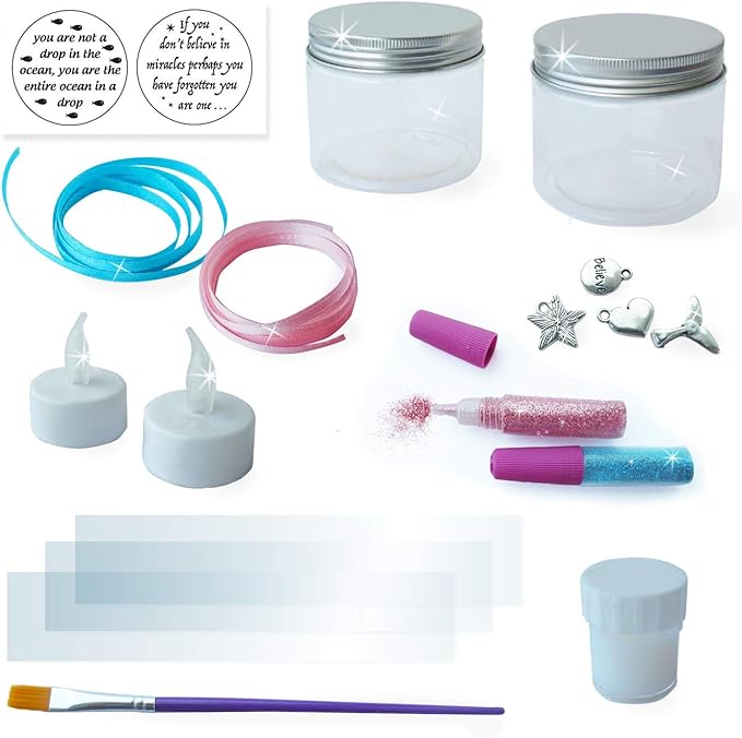 Totally Twilight Inspirational Fairies and Mermaids Night Light Set to Make and Enjoy