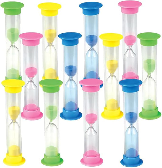 Rhode Island Novelty 3.5 Inch Sand Timers (12 Per Order)