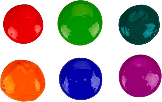 Crayola Washable Kids Paint (6ct), Paint Set for Kids, Assorted Bold Colors, Arts & Crafts Supplies for Kids, Nontoxic, Toddler Gifts