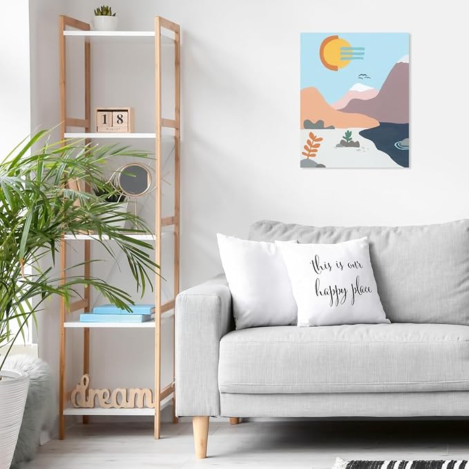 Ravensburger CreArt by The Lake Paint by Numbers Kit for Adults - 23641 - Painting Arts and Crafts for Ages 12 and Up