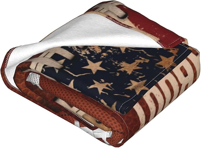 Football Throw Blanket Football Sports Lover Gifts for Men Ground American Football Decor Blankets Soft Cozy Fleece Plush Warm Flannel Bedding Blanket for Boys Kids Teens Adults Couch Travel 40"X50"