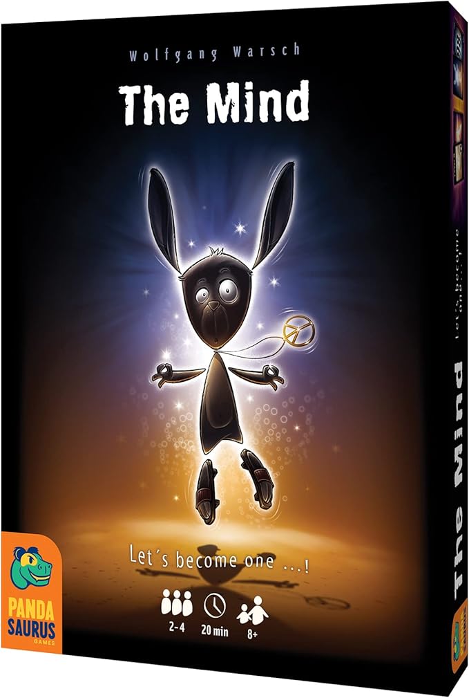 Pandasaurus Games The Mind - Family-Friendly Board Games - Game Night - Card Games for Adults, Teens & Kids (2-4 Players)