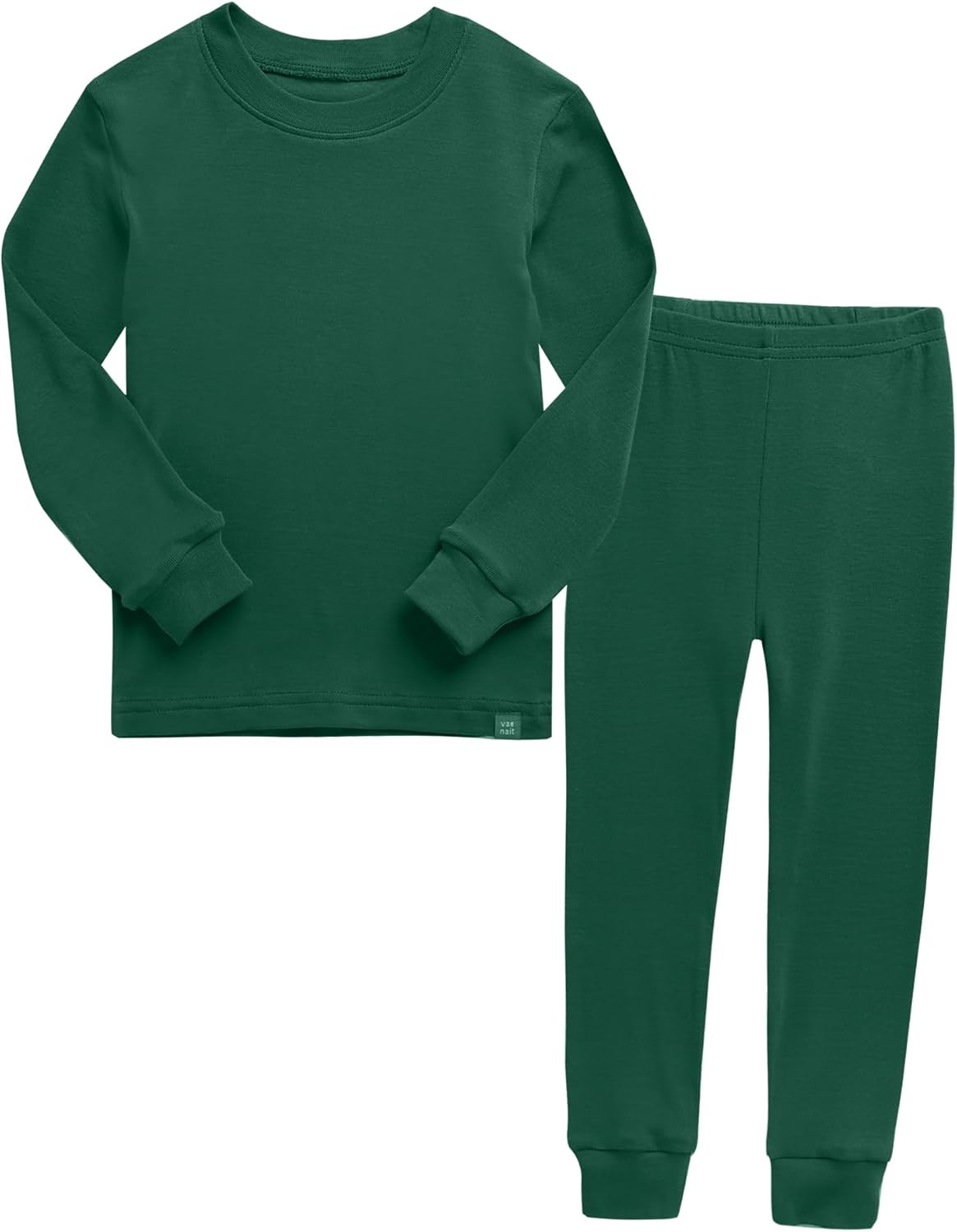 VAENAIT 6M-12Y Toddler Toddler Kids Toddler Girls Boys Soft Comfy Modal Tencel Solid Raglan Sleepwear Pajamas Pjs 2pcs Set