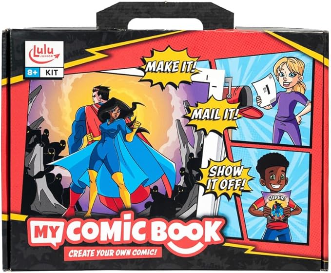 My Comic Book Making Kit, Multicolor, 6.75" x 10.25"