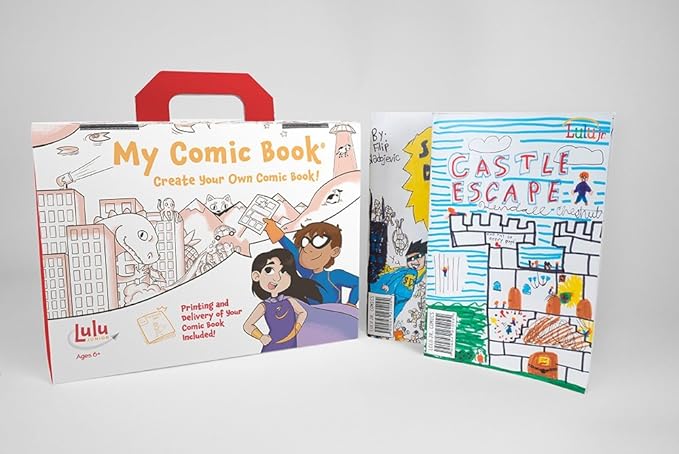 My Comic Book Making Kit, Multicolor, 6.75" x 10.25"