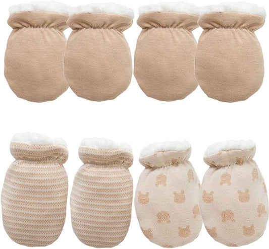 Baby Mittens Sherpa Lined Fleece 0-24 Months Winter