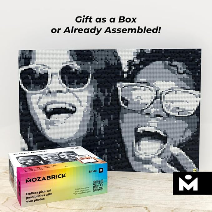 Photo Constructor Set Model M (20in x 30in). 8700 Parts, 18 Hours Assembly. Turn Your Photo into Peace of Art