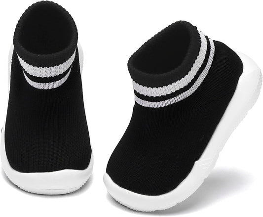 Engtoy Baby Shoes & Socks - Non-Slip Breathable Slippers with Soft Rubber Sole - Baby Boys & Girls Slip On Sneakers