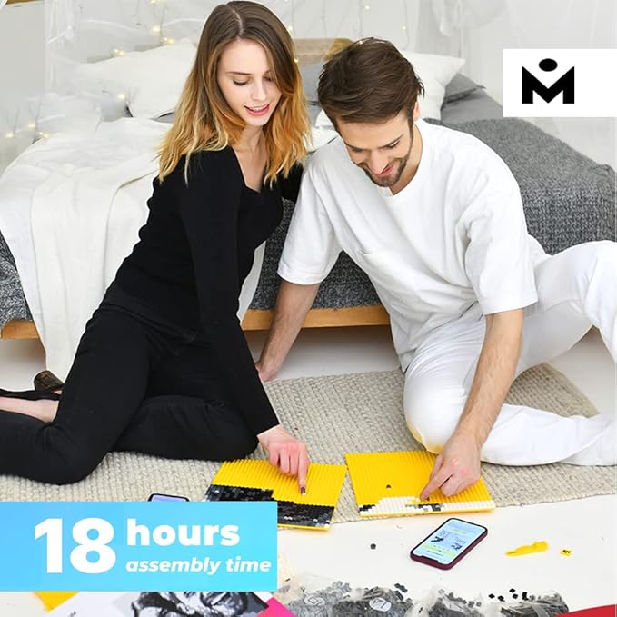 Photo Constructor Set Model M (20in x 30in). 8700 Parts, 18 Hours Assembly. Turn Your Photo into Peace of Art