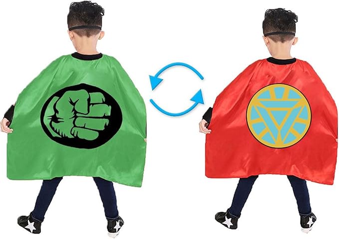 Sea cat Superhero kiddie Capes for boys and girls cosplay costumes for birthday parties