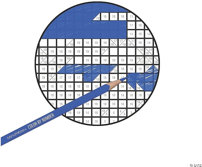 MindWare Color by Number Mystery Mosaics: (Book 14)