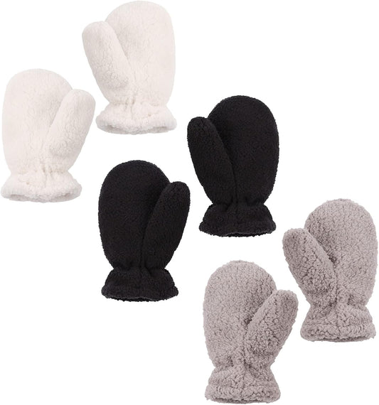 Zsedrut Baby Boys Winter Glove Warm Toddler Infant Girls Mittens Fleece Lined Gloves 1-7 Years