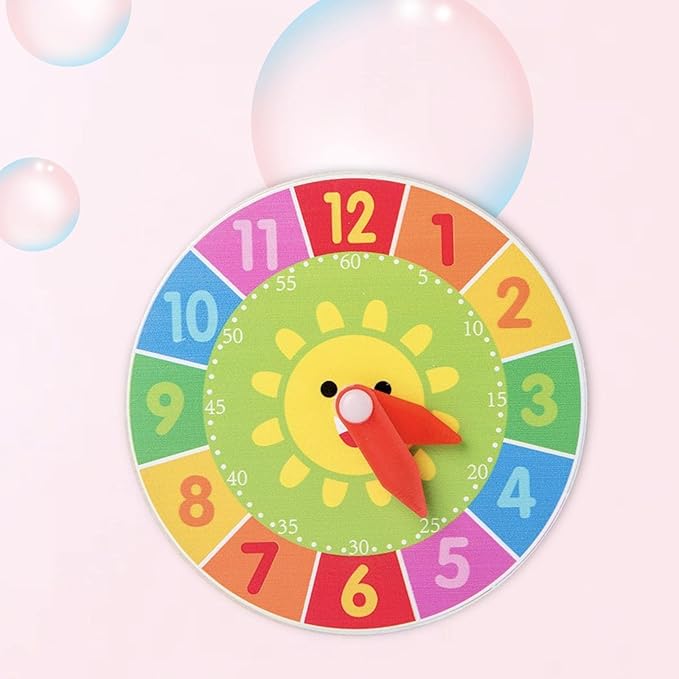 Wooden Busy Board Accessories Busy Board Material Educational Learning Toy for Boy Toddlers Children, Sun