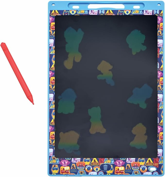 Lexibook, Paw Patrol Magic Slate, Art and Craft Toy for Girls and Boys, A4 Size with Multicolored Drawings, Blue/red, CRT10PA