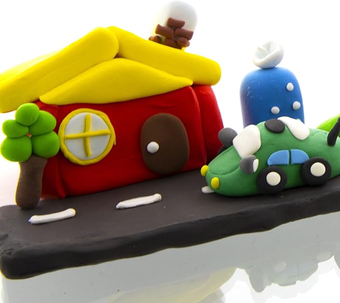 BAZIC Modeling Clay Brown Color 1 LB, Light Dough Art Craft, Non Toxic Gift for Artist Kids Toddler Boys Girls, Bulk for Classroom, 1-Pack