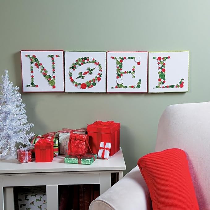 DIY Canvas Squares (Set of 4) Crafts for Kids and Fun Home Activities