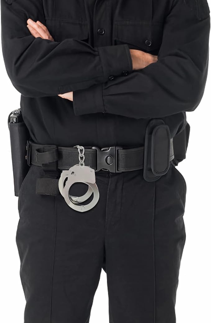 Toy Handcuffs with Keys, Stage Dress Up Accessory for Kids