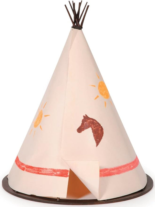 Darice 9184-11 Wood Tepee Kit