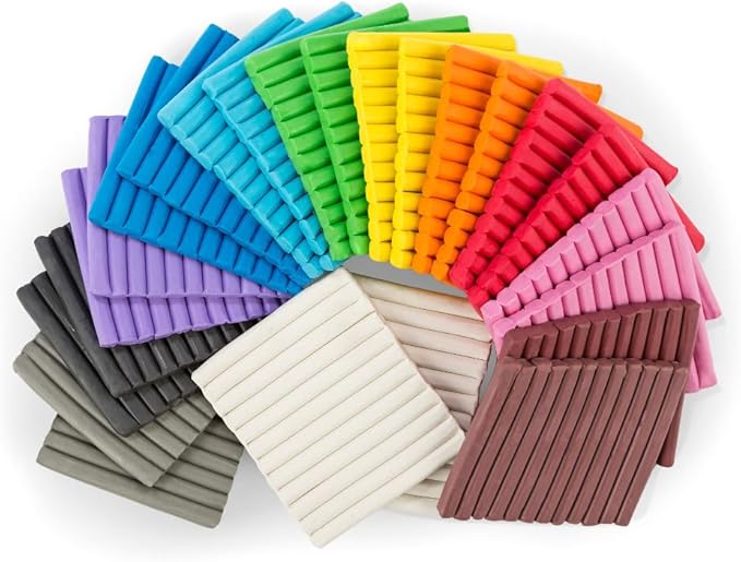 Crayola Modeling Clay Classpack (24 Packs), Bulk Modeling Clay for Kids, 12 Colors, Nontoxic, Classroom Supplies for Kids Arts & Crafts