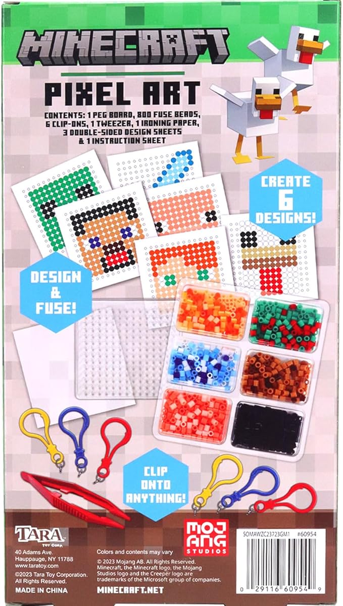 Tara Toys Minecraft Pixel Art