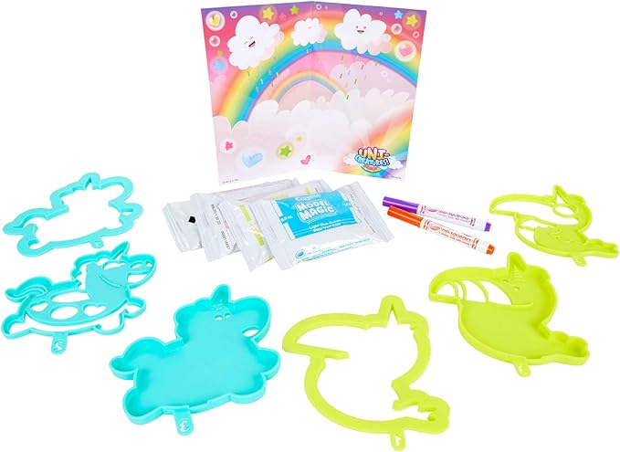 Crayola Uni-Creatures Model Magic Stackers, Unicorn Craft Kit, Gift for Kids, Ages 5, 6, 7, 8