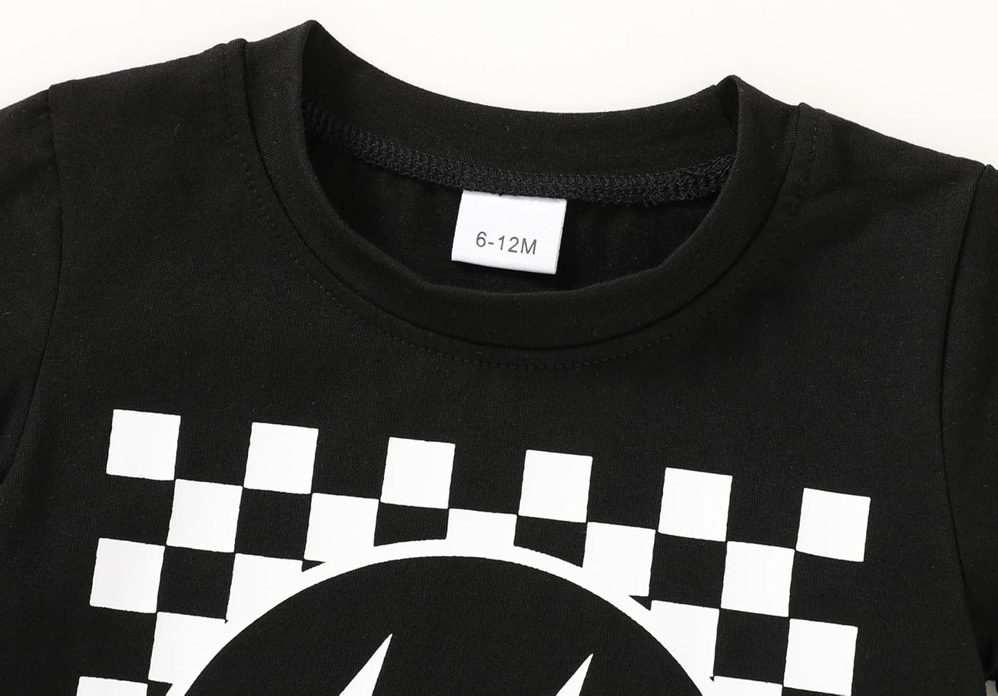 Happy Town Toddler Clothes Baby Boy Girl Smiley Face Shirt Short Sleeve T-Shirt Tee Summer Tops Outfits