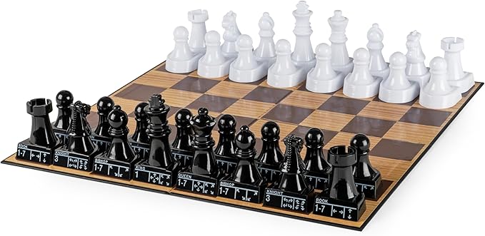 Spin Master Games, Cardinal Classics Chess Teacher, Learn to Play Strategy Board Games for Beginners, Chess, 2 Players, for Kids Ages 8 & Up