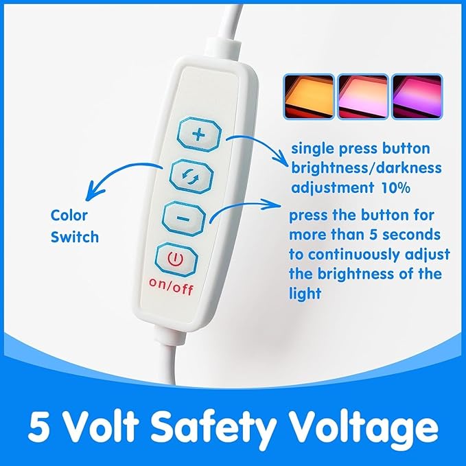Odoorgames Sand Painting Light Box, Sensory Light Table for Kids - 3 Color Temperature & 10 Levels Adjustable Brightness, 16" (Green)