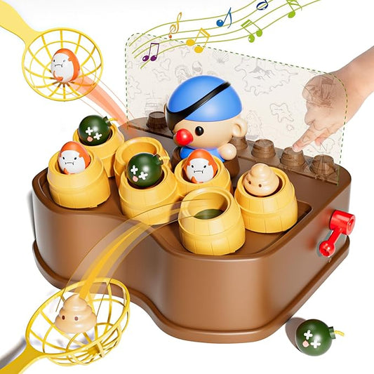 Pirate Bounce and Catch Games for Kids 3-5, Toddler Games for Kids 4-6, Birthday for 5-7 Boys and Girls, Family Toddler Board Games